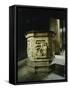 14th Century Baptismal Font, Baptistery of San Giovanni Battista, Florence, Italy-null-Framed Stretched Canvas