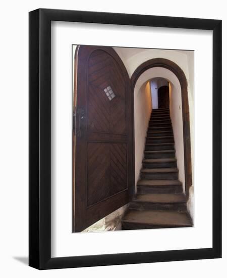 14th Century Bran Castle Detail, Brasov Region, Romania-Gavriel Jecan-Framed Photographic Print