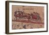 14th Century Catalan Map Depicting Italian Traveler Marco Polo, 1254-1325-null-Framed Photographic Print