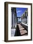 14th century cloisters-Natalie Tepper-Framed Photo