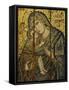 14th Century Icon of the Virgin Episkepis, in the Byzantine Museum in Athens, Greece, Europe-Gavin Hellier-Framed Stretched Canvas