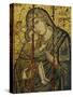 14th Century Icon of the Virgin Episkepis, in the Byzantine Museum in Athens, Greece, Europe-Gavin Hellier-Stretched Canvas
