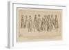 14th Century - Kings, Queens and People at Court in France-Raphael Jacquemin-Framed Giclee Print