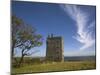 14th Century MacMahon Castle Overlooking the River Shannon at Carrigaholt-null-Mounted Photographic Print