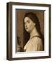 14Th Century Painting of Italian Woman-null-Framed Giclee Print