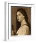 14Th Century Painting of Italian Woman-null-Framed Giclee Print