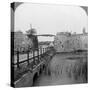 14th Century Ramparts and Lille Gate, Ypres, Belgium, World War I, C1914-C1918-null-Stretched Canvas