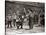 15 American Soldiers Playing Baseball Amid the Ruins of Liverpool, England 1943-null-Stretched Canvas