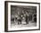 15 American Soldiers Playing Baseball Amid the Ruins of Liverpool, England 1943-null-Framed Premium Photographic Print