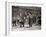 15 American Soldiers Playing Baseball Amid the Ruins of Liverpool, England 1943-null-Framed Premium Photographic Print