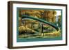 15 Foot 50 Lb. Model Canoe-null-Framed Art Print