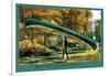 15 Foot 50 Lb. Model Canoe-null-Framed Art Print