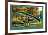 15 Foot 50 Lb. Model Canoe-null-Framed Premium Giclee Print