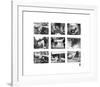 15 Girls In A Mini-British Pathe -Framed Premium Giclee Print