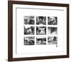 15 Girls In A Mini-British Pathe -Framed Premium Giclee Print