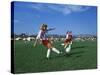 15 Year Old Girls in Action Durring Soccer Game, Lakewood, Colorado, USA-null-Stretched Canvas