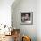 15 Year Old High School Student Rue Lawrence in Class at New Trier High School Outside Chicago-Alfred Eisenstaedt-Framed Premium Photographic Print displayed on a wall