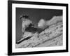 15-Year Old Skiing Prodigy Andrea Mead Lawrence Practicing for Winter Olympics-null-Framed Photographic Print