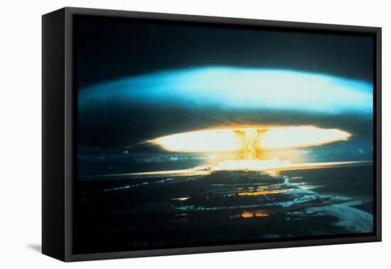 150-Megaton Thermonuclear Explosion, Bikini Atoll, 1 March 1954-null-Framed Stretched Canvas