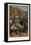 1507 Louis XII in Armour-Jean Marot-Framed Stretched Canvas