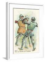 1513, Time of Battle of Flodden-null-Framed Giclee Print