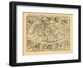 1540, World-null-Framed Giclee Print