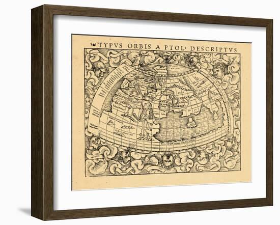 1540, World-null-Framed Giclee Print