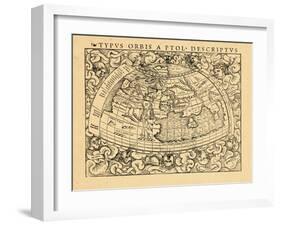 1540, World-null-Framed Giclee Print