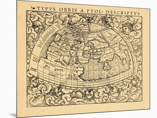 1540, World-null-Mounted Giclee Print