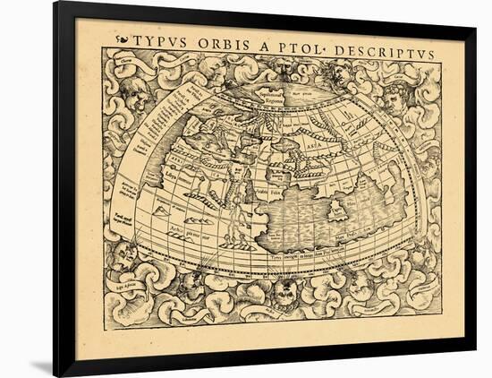 1540, World-null-Framed Giclee Print