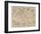 1545 Map from Basel Switzerland Depicting the World as Known to Ptolemy in the 2nd Century-null-Framed Photographic Print