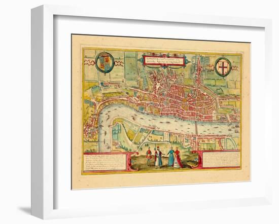 1560, London, England, United Kingdom-null-Framed Giclee Print