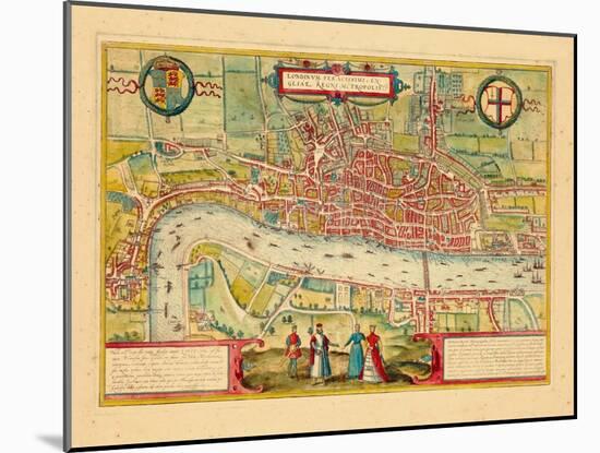 1560, London, England, United Kingdom-null-Mounted Giclee Print