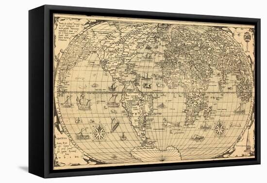 1562, World-null-Framed Stretched Canvas