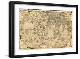 1562, World-null-Framed Giclee Print