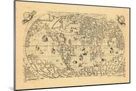 1565, World-null-Mounted Giclee Print