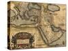 1570 Map of Asia Minor, Then the Ottoman Empire, from Abraham Ortelius' Atlas-null-Stretched Canvas