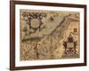 1570 Map of Palestine, from Abraham Ortelius' Atlas-null-Framed Art Print