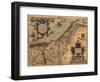 1570 Map of Palestine, from Abraham Ortelius' Atlas-null-Framed Art Print