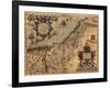 1570 Map of Palestine, from Abraham Ortelius' Atlas-null-Framed Art Print