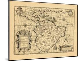 1592, Mexico, Central America, South America-null-Mounted Giclee Print