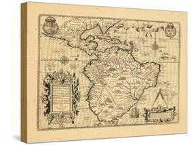 1592, Mexico, Central America, South America-null-Stretched Canvas