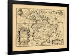 1592, Mexico, Central America, South America-null-Framed Giclee Print