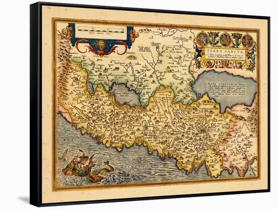 1598, Israel, Jordania, Palestinian Territories-null-Framed Stretched Canvas