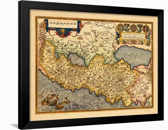 1598, Israel, Jordania, Palestinian Territories-null-Framed Giclee Print