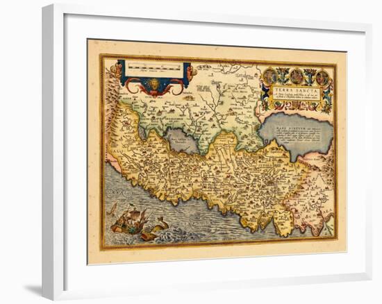 1598, Israel, Jordania, Palestinian Territories-null-Framed Giclee Print