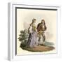 15th Century Couple-Charles Hamilton Smith-Framed Art Print