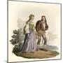15th Century Couple-Charles Hamilton Smith-Mounted Art Print