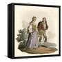 15th Century Couple-Charles Hamilton Smith-Framed Stretched Canvas