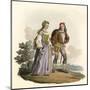 15th Century Couple-Charles Hamilton Smith-Mounted Art Print